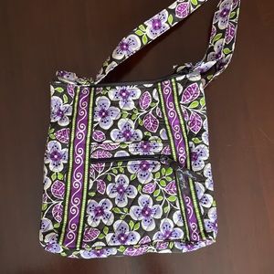 Vera Bradley Hipster Plum Petals